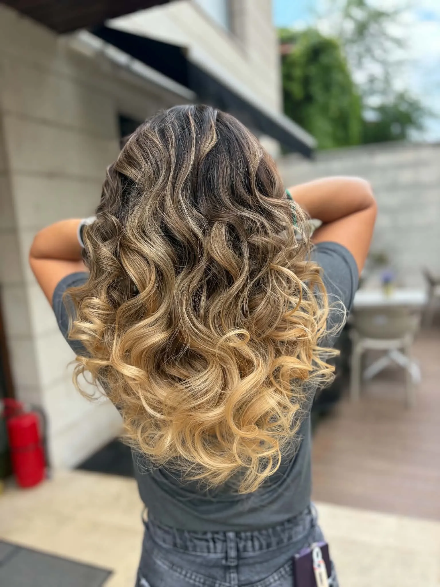 Balayage păr femei salon